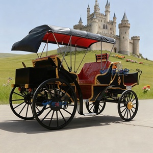 2026 New European Style Tourism Sightseeing Carriage Tourist Attractions Hotels Sightseeing Carriages Special Transportation - Product Image 3