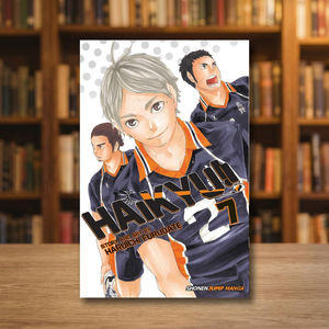 ไฮคิว เล่มที่ 7 โดยฮารุอิจิ ฟุรุดาเตะ หนังสือภาษาอังกฤษแบบปกอ่อน หนังสือการ์ตูนวอลเลย์บอลและนิยายภาพ - Product Image 1