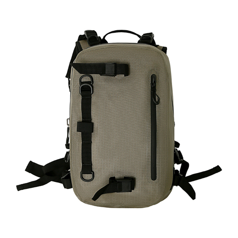 Airtight Waterproof TPU One-Layer Fishing Backpack ZIPPER Closure Shoulder Strap 9L Capacity Unisex Design for Fishing Rod Lure