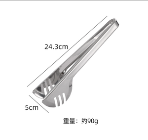 Pinzas para Comida de Buffet para Cafetería, de Acero Inoxidable DFT12-3 - Product Image 5