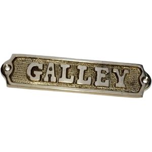 Plaque de signalisation rectangulaire en laiton poli fait main, plaque murale nautique, plaque de porte, décoration côtière ALFA NAUTICAL - Product Image 3