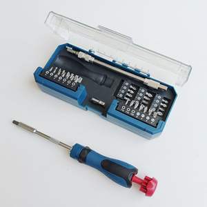 Juego de Destornilladores de Trinquete Lixin de 43 Piezas, Puntas Métricas Phillips y Planas, Kit de Herramientas para Uso Doméstico - Product Image 5