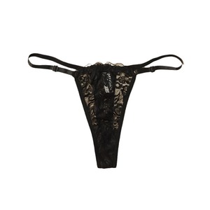 Tanga Sexy de Encaje Transparente de Talle Bajo para Mujer, Transpirable, de Alta Elasticidad, 10 Colores, Cintura Ajustable - Product Image 6