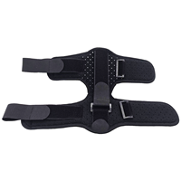 Attelle de nuit unisexe réglable, élastique et respirante pour la chute du pied, la tendinite d'Achille, avec plaque en acier pour la fixation de la cheville, usage sportif