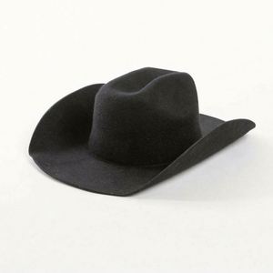 Wholesale Cowboy Jazz Felt Bowler <b>Hat</b> Unisex Wide Brim Vintage Casual Outdoor Four Seasons Wool Felt <b>Hat</b> - Product Image 1