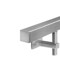 Embout en acier inoxydable pour tube rectangulaire
