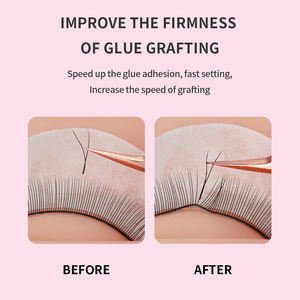 Votre marque professionnelle Super Bonder étanche sans alcool extensions de cils colle 15ml liquide longue durée 20 <span class=keywords><strong>jours</strong></span> pompe - Product Image 3