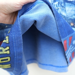 Magliette grafiche con serigrafia personalizzata Huili da uomo oversize da uomo <span class=keywords><strong>Polo</strong></span> in spugna francese in cotone pesante lavato Vintage - Product Image 4