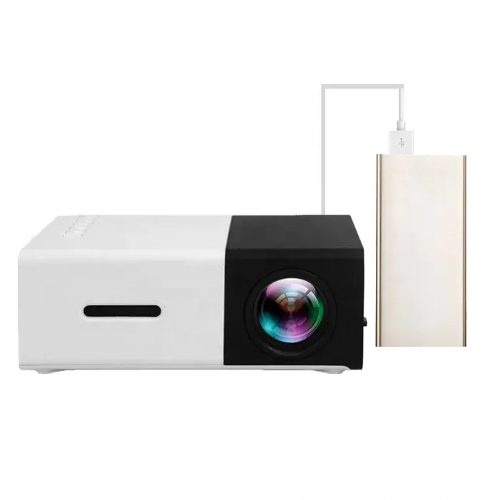 Mini proyector LED YG300 para el hogar, portátil, 1080p, HD, súper barato, venta directa de fábrica
