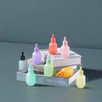 Bouteilles compte-gouttes en verre mat les plus vendues, personnalisables, colorées, 30 ml, imprimées sur mesure pour huiles essentielles