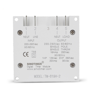 TM619 Mini Smart 230VAC 7 Days Weekly Programmable Digital <b>Timer</b> <b>Lighting</b> Switch Output 220V Battery Dustproof CoverZ53 - Product Image 5