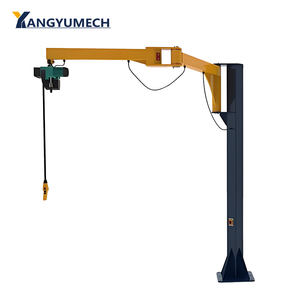 เครนแขนหมุนพับพร้อมรอกสามารถหมุนได้180และ360องศาและใช้งานได้ยืดหยุ่น - Product Image 1