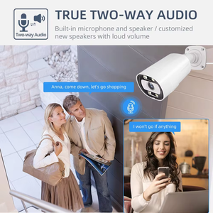 Sistema de Cámaras de Seguridad CCTV Techage de 8 Canales y 5MP con PoE, Protección Inteligente con Detección Facial por IA, Audio Bidireccional, Kit de Cámaras de Vigilancia para Exteriores - Product Image 4
