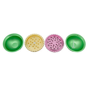 New Arrival Aluminum 4 Layers <b>Herb</b> Grinder Creative Tobacco <b>Smoking</b> Grinder Gift Ball Grinder <b>Herb</b> - Product Image 5