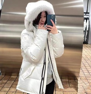 Veste Moose Scissor Modèle 06 Modèle 05 Unisexe pour Couple, Col en Fourrure de Renard, Fermeture Éclair, Coupe-Vent, Résistante au Froid, Vêtement de Ski d'Extérieur - Product Image 5