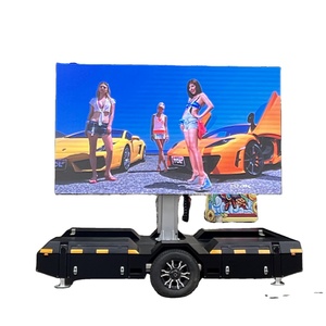 Phong cách mới ngoài trời P4 dẫn đăng Màn hình Trailer Tấm Pin Mặt Trời quảng cáo Trailer HD LED hiển thị - Product Image 1