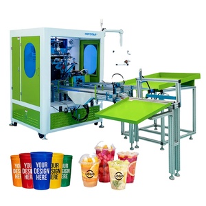 Máquina automática para imprimir vasos de papel, impresora de vasos de PP y PET para imprimir en vasos de plástico, máquina de serigrafía para vasos de plástico. - Product Image 1