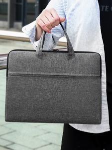 Maletín Impermeable para Portátil Oxford, Maletín de Negocios, Bolso de Mano, Lona, para Reuniones, con Cierre, Logotipo Personalizado, Maletín de Cuero para Negocios - Product Image 3