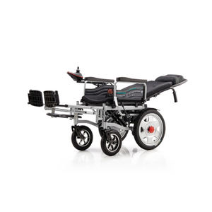 محرك السيارة الكهربائية كرسي متحرك مع جهاز تحكم عن بعد لقوة المعاقين - Product Image 5