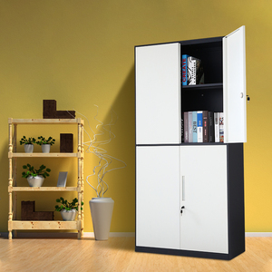 Armoire de rangement en métal design moderne armoire de classement en acier de bureau pour l'école fichier de stockage en fer en ligne pour supermarché hôpital - Product Image 2