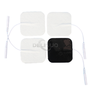 Équipement de physiothérapie de forme carrée médicale personnalisée électrodes de massage <span class=keywords><strong>Patch</strong></span> d'électrothérapie 5*5cm coussinets stimulants coussinets en gel - Product Image 2