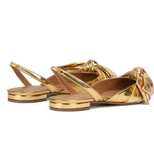 XINZI lluvia bajo MOQ personalizado damas sandalias de verano Zapatos US 14 cerca de planos del dedo del pie zapatos mujeres Sandalias planas - Product Image 6