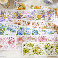 1 rouleau de ruban de la série Huasong, embellissements à thème floral
