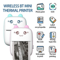 Imprimante Portable Intelligente Sans Encre en Stock, Mini Machine d'Impression Thermique Sans Fil pour Étiquettes et Autocollants pour Petites Entreprises