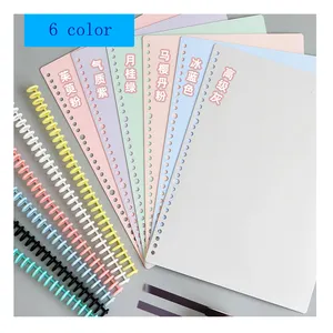 A5/B5/A4 Ringen Spiraal Notebook Cover Business Notebook Losbladige Ringband Cover Planner School Kantoor Leverancier