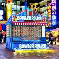 Tolefun CE Votre Logo Usine avec 15 ans d'expérience Jeu de boules à roulettes pour parcs à thème en plein air, parcs d'attractions et carnavals, jeu de skill