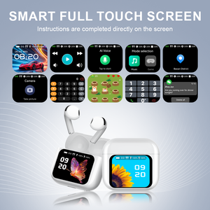 Multifunctioneel Touchscreen Draadloze Oordopjes Oordopjes Met Anc Enc Ruisonderdrukking Hoofdtelefoon Voor Laptop Android/I 0S Pad - Product Image 6