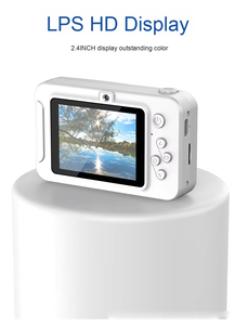 Neues Design 2,3 Zoll HD-Bildschirm Dual-Linsen CCD-Sensor und Tragbare Digitalkamera für Kinder zum Fotografieren Lernen - Product Image 2