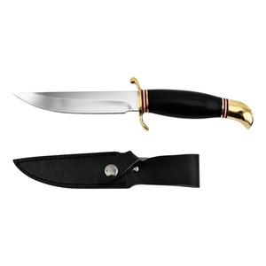 มีดพกพาเชก้าคุณภาพสูง มีดต่อสู้สแตนเลสพร้อมด้ามไม้ สำหรับงาน DIY และปรับแต่งแบบ OEM - Product Image 2