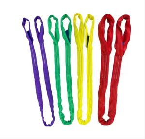 Neuankömmling <span class=keywords><strong>3</strong></span> Tonnen Flexible Sling Lifting Farbcode Hebe gürtel Boots kran Lifting Sling - Product Image 2