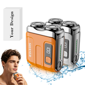0728 2026 Afeitadora de Viaje con Pantalla LCD Digital, Resistente al Agua IPX5, Cabezal de Cuchilla Lavable, Mini Afeitadora de Bolsillo - Product Image 1