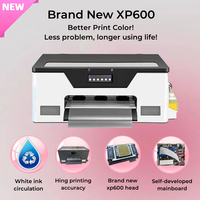 Printer DTF A3 Multiwarna 13 Inci XP600 Tinta Pigment Digital Otomatis Transfer Panas Kaos Roll-To-Roll 1 Tahun Ep-son Kecil