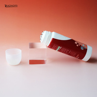 Vente en gros de nouveaux produits emballage cosmétique personnalisé tête de boule de massage multifonctionnelle crème de massage cosmétique tube souple