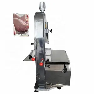 Excellent Quality Stainless Steel Meat Cutting Bone Saw Machine Frozen Steak Band Sawing Cutter For Ribs
