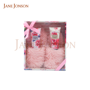 Eco-de <span class=keywords><strong>mujer</strong></span> de baño y cuerpo loción conjuntos para regalo con zapatilla - Product Image 1