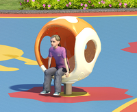 Chaise gyroscopique pivotante 360 pour enfants, chaise rotative sensorielle d'extérieur, chaise rotative antidérapante pour sports