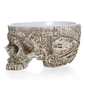 <span class=keywords><strong>Maceta</strong></span> de Resina con Diseño de <span class=keywords><strong>Calavera</strong></span> de Halloween, Estilo Nuevo, Creativa, para Plantas de Interior, Artesanía, Venta al por Mayor - Product Image 4