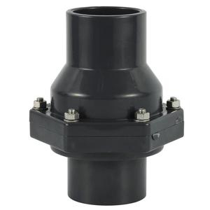 <span class=keywords><strong>Clapet</strong></span> à ressort en <span class=keywords><strong>PVC</strong></span> à prix compétitif SWD, haute <span class=keywords><strong>pression</strong></span> PN10, résistant à la corrosion et aux produits chimiques, surface lisse, non-<span class=keywords><strong>retour</strong></span> - Product Image 3
