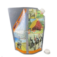 Sac de conditionnement portable 5L pour huile moteur avec bec verseur et tuyau – Pochette multi-usage pour huile