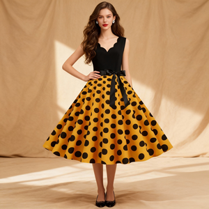 Audrey Hepburn Dress - Vintage Style Elegant Attire