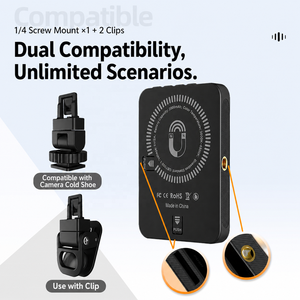 <span class=keywords><strong>Lampe</strong></span> LED magnétique portable à clip <span class=keywords><strong>de</strong></span> <span class=keywords><strong>poche</strong></span>, rechargeable par USB pour iPhone, Android, iPad, ordinateur portable, vidéo, vlog, photographie en direct - Product Image 3