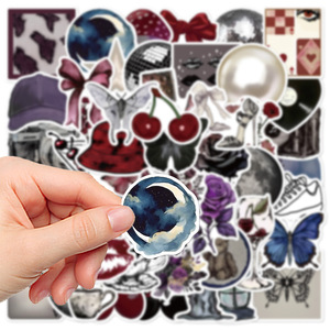50PCS Cool Fashion Downtown Girl pegatina - Product Image 2