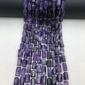 ลูกปัดหินธรรมชาติทรงกระบอกขนาดเล็ก 8x12 มม. ขอบตัดเหลี่ยม สำหรับทำเครื่องประดับ DIY วัสดุทำเครื่องประดับ ลูกปัด<span class=keywords><strong>พลอย</strong></span>หลวม - Product Image 6