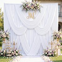 Rideaux de Fond de Scène pour Mariage, Draperies et Supports pour Décoration de Fête et Événements