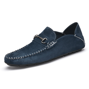 <span class=keywords><strong>Mocasines</strong></span> para <span class=keywords><strong>hombre</strong></span>, zapatos de conducción, Gommino Penny mocasín, <span class=keywords><strong>mocasines</strong></span> planos, gamuza sintética, cuero nobuck, Metal, parte superior baja, hecho a mano - Product Image 1