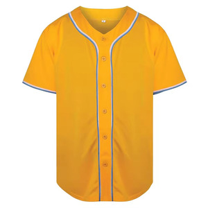 Camiseta de Béisbol Profesional de Alta Calidad, Color Sólido, Superventas, Secado Rápido, para Jugadores de Equipo, en Venta - Product Image 1